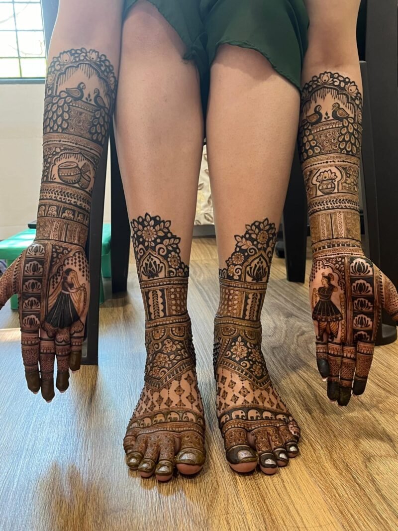 Bridal mehendi designs by Mehendi design in mumbai